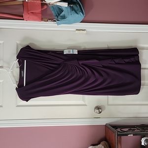 Evan Picone Purple Dress